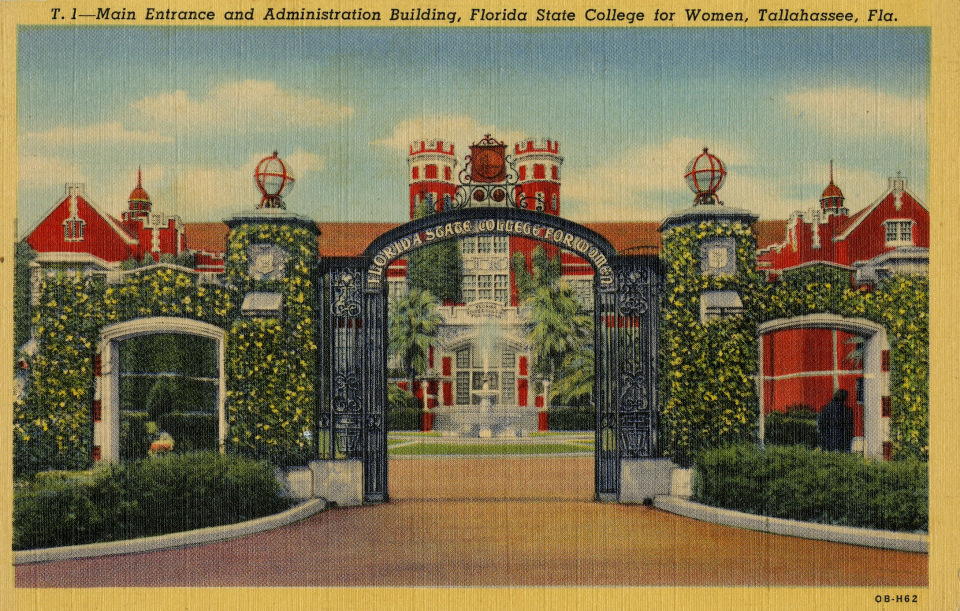FSU westcott fountain illustration