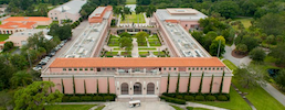 John and Mable Ringling Museum of Art arial view